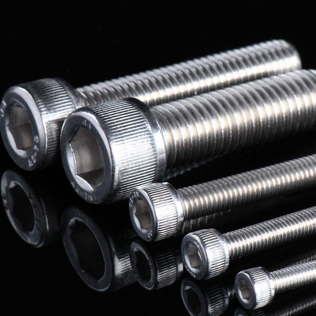 Boulon à douille hexagonale Allen 304 en acier inoxydable